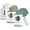 Green Matte, variant on Touch-Up Paint | Matte Finish for Cabinets, Walls, Doors & Furniture | Multi-Tone Gray Repair Kit | Quick-Dry, Self-Priming, Low-Odor, Eco-Friendly | No-Sanding or Primer Needed | 3 Pack