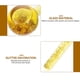 thumbnail image 3 of Facial Ice Globe Roller for Skin and Face Made of Silicone Glass Yellow to Promote Blood Circulation 2Pcs, 3 of 5