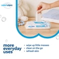 thumbnail image 6 of WaterWipes Sensitive Newborn & Baby Wipes, 99.9% Water, Unscented & Hypoallergenic, 360 Wipes, 6 of 10