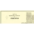 thumbnail image 4 of Historic City Map - Fresno Northern California - Thomas 1892 - Vintage Wall Art, 4 of 4