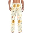 thumbnail image 4 of FORMRS Mens Pajama Pants with Pockets Sleepwear Lounge Bottoms Sizes S-2XL, Halloween Cute Ghosts, 4 of 7
