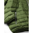 thumbnail image 4 of Ma Croix Mens Lightweight Puffer Jacket Alternative Down Quilted Hiking Parka, 4 of 8