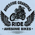 thumbnail image 2 of CafePress - Biker Grandpa Baby Light Bodysuit - Baby Light Bodysuit, Size Newborn - 24 Months, 2 of 4
