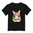 thumbnail image 3 of Girls Shirts Size 6-7 Girls Clothes Easter Children's Cute Rabbit Easter Egg Casual T Shirt 8444, 3 of 3