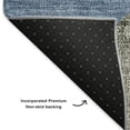 thumbnail image 7 of Addison Rugs Premium Machine Washable Mayfield  Blue 3' x 5' Rug, 7 of 7