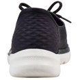 thumbnail image 3 of Zapatillas Skechers Go Walk 6 para Mujer, Color Carbón y Rosa, Talla 9.5, 3 of 7