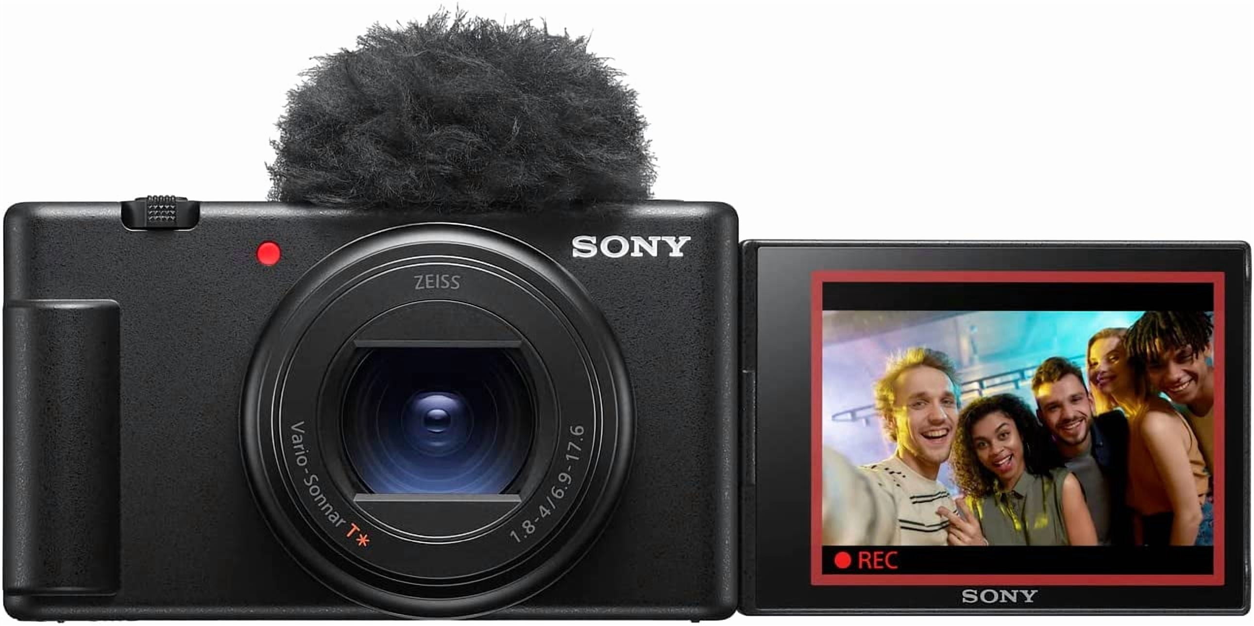 SONY ZV-1 デジタルカメラ 本体 Sony ZV-1 20.1 Megapixel Compact Camera, Black with Soft Skin
