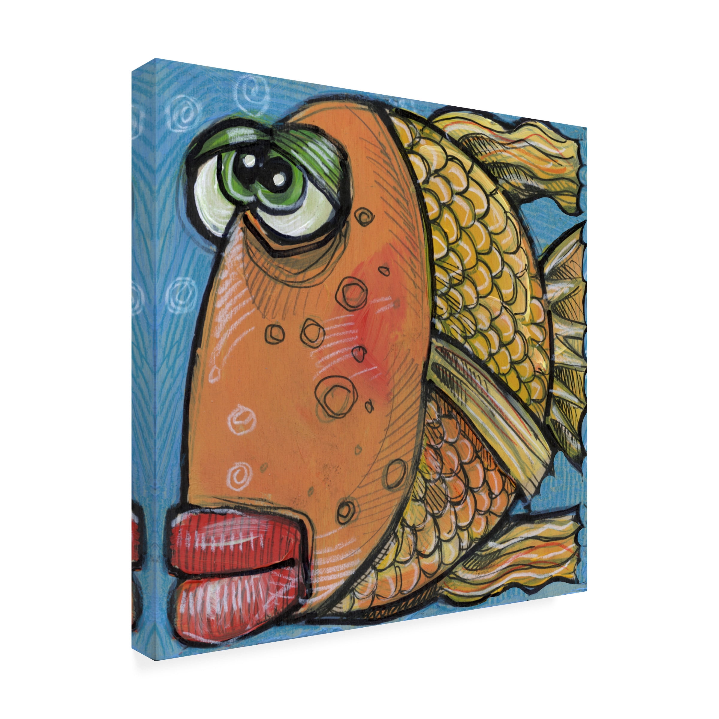 Tim Nyberg 'Fish 5 2019' Canvas Art