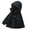 Black#kids coat, variant on FAVIPT Girls Waterproof Jacket Fall Winter Boys Zip Up Windproof Hooded Jackets Fleece Lined Outdoor Coat with Zipper Pockets Black,9-10Years