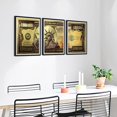 thumbnail image 2 of Hieng Dollar Money Canvas Wall Art Decor Vintage 100 Dollar Bill Motivational Poster Painting for Home Decor and Office Living Room Artwork Unframed, 2 of 6