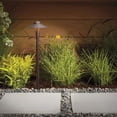 thumbnail image 2 of Landscape 2700K LED Dome Path in Textured Black, 2 of 5