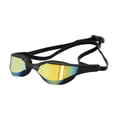 thumbnail image 2 of Gafas de natación portátiles con correa ajustable, gafas de natación profesionales suaves antivaho para piscina y buceo. Negro, 2 of 6