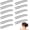 black, variant on 30 count U Shaped Hair Pins Metal Bobby Ballet Styling Pins for Women Girls and Hairdressing Salon Thick Thin Long Curly Hair Forks(Black)