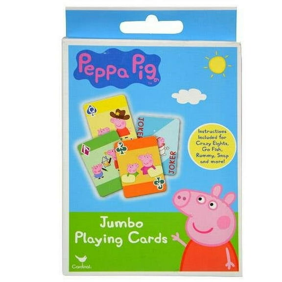 Party Favors Peppa Pig Jumbo Card Game