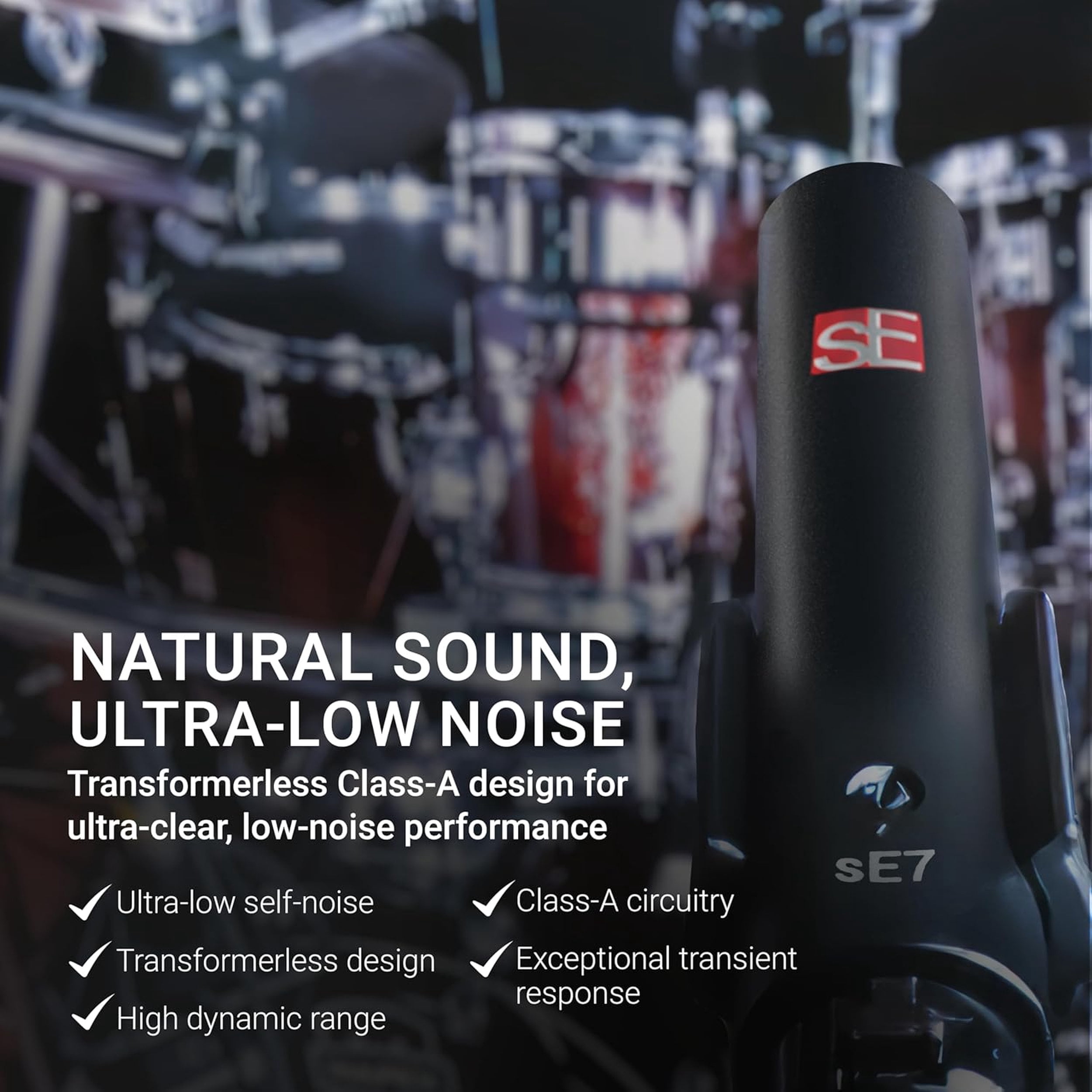 sE Electronics sE7 sideFire Side-Address Small-Diaphragm Condenser Microphone Matched Pair