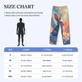 thumbnail image 2 of Salouo Sunshine Winged Rabbit Print Pajama Pants for Men, Lounge Pants Elastic Waistband Casual Men's sleepwear Loungewear Sleep Pajama Pant -X-Large, 2 of 7