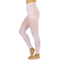 thumbnail image 5 of ToBeInStyle Women's Opaque Ankle Long Elastic Tights - Baby Pink - One Size, 5 of 7