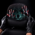thumbnail image 4 of syligr 2 Pack Halloween Car Headrest Covers for Vehicle, Funny Spooky Face Seat Cushion for Auto Interior, Soft Polyester Headrest Covers for Car Decor, 11x10.2 Inches, Horror Themed Car Accessory, 4 of 7