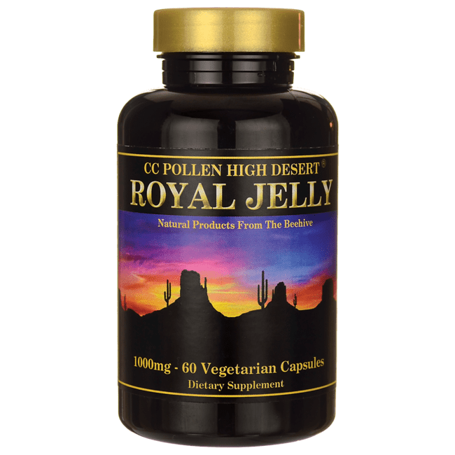 CC Pollen High Desert  Royal Jelly 1000, 60 ea