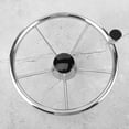 thumbnail image 2 of Steering Wheel Replacement, Boat Supplies Boat Steering Wheel 13.5In  For Marine Boat For Boat, 2 of 8