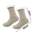thumbnail image 2 of Fuzzy Slipper Socks Fluffy Cozy Winter Warm Socks, 2 of 5