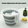 Household Plastic Retractable Bucket Folding Car Wash Bucket Portable
