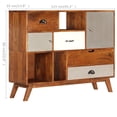 thumbnail image 4 of vidaXL Sideboard 115x35x86 cm Solid Acacia Wood, 4 of 4