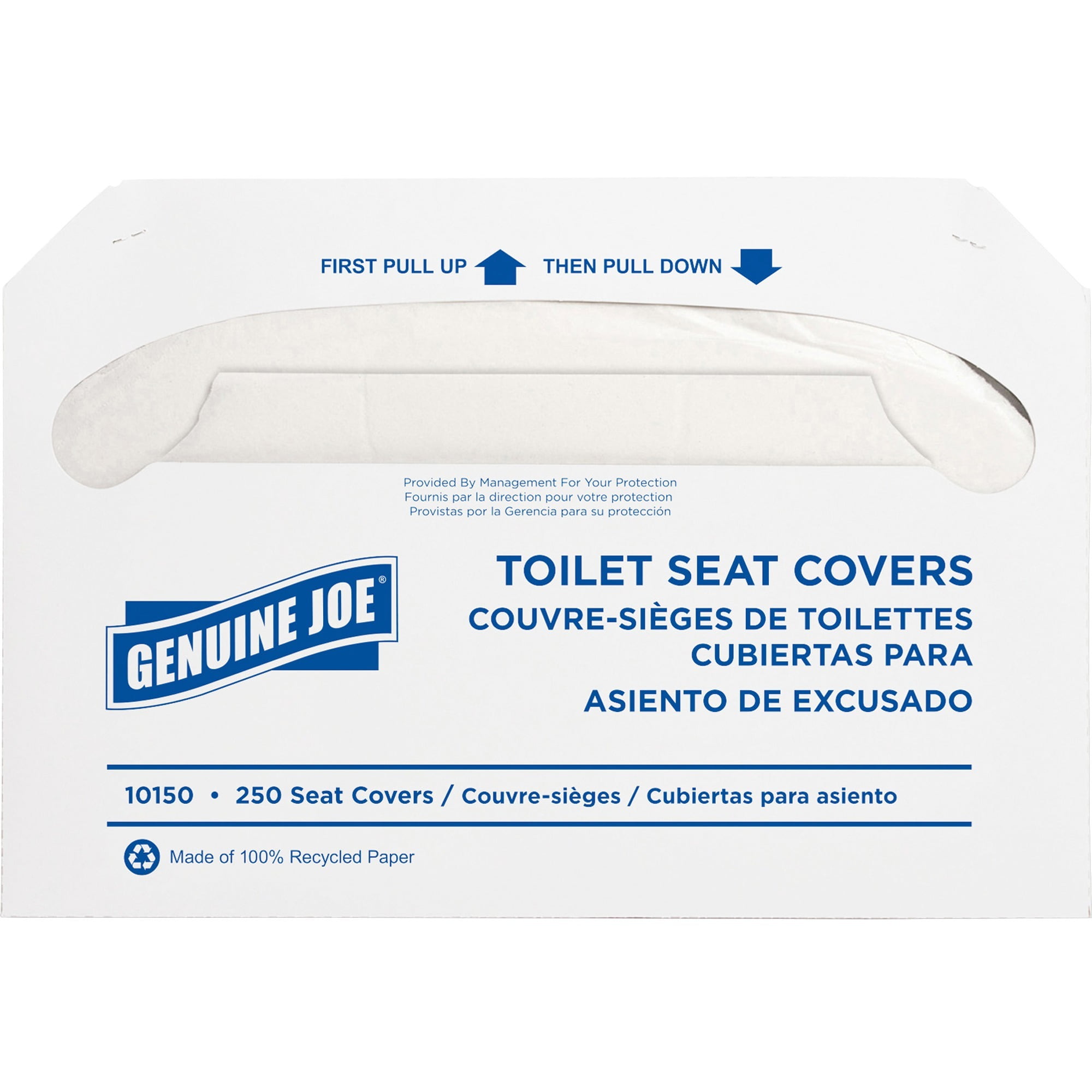 Brighton Toilet Seat Covers 250 Covers/Pack 20 Packs/Carton BPR24775 72218 