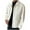 White, variant on Olyvenn Men's Corduroy Jacket Long Sleeve Lapel Collar Ribbed Coat No Hood Button Down Fall Solid Color Casual Outwear Tops White 14