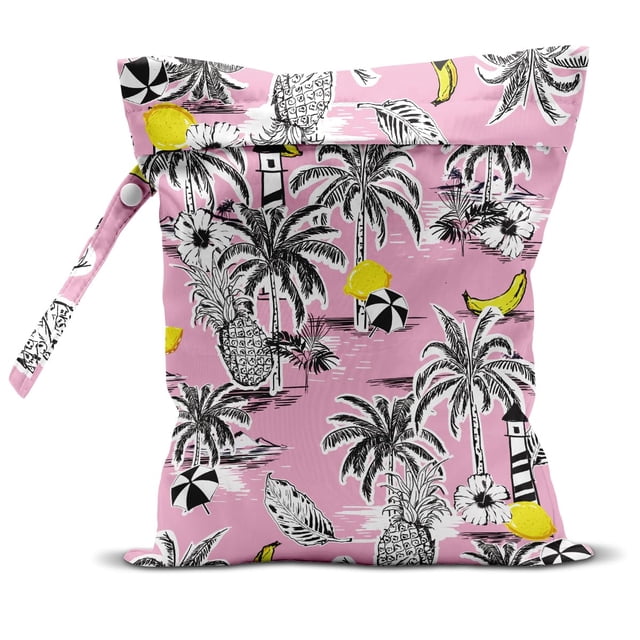 Mochila impermeable zcyxuuw, 26 x 32 cm, diseño de palmeras tropicales
