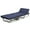 Navy Blue, variant on Magshion Folding Bed with Foam Mattress, Camping Cot Rollaway Bed for Adults with Wheels and 6 Adjustable Positions Backrest, Navy Blue