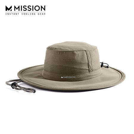 UPC: 0818522025032 | Mission Max Plus Pinnacle Booney Hat  One Size  Khaki