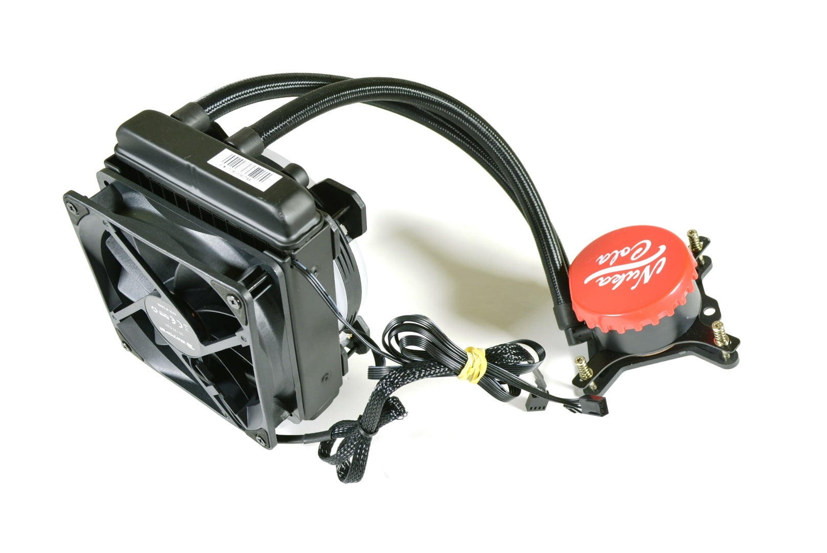 Fallout Nuka Cola Vault Tec Intel CPU Liquid Cooler with 2 Fans 120mm