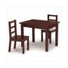 Espresso Chic Table & 2 Chairs