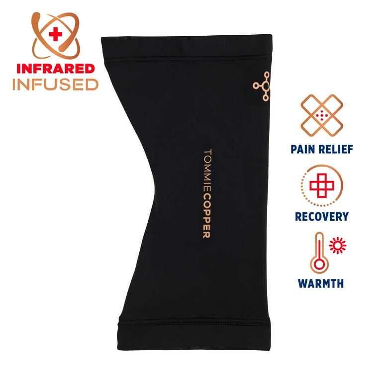 Tommie Copper Set Of Infrared Compression Knee Sleeves
