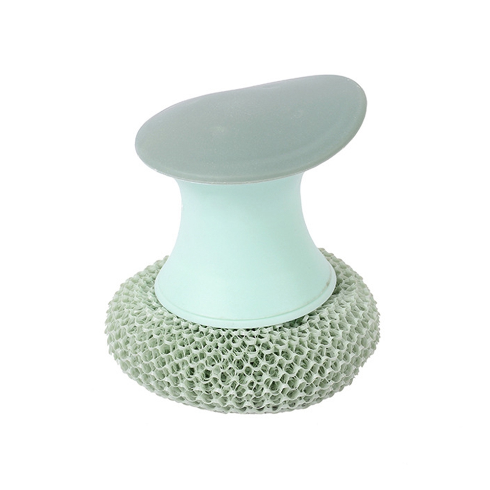 Plastic Dish Scrubbers for Dishes Plastic Pot Round Scrubber Scouring