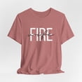 thumbnail image 2 of Firefighter Wife Shirt, Fireman Wife T-Shirt, Wife of Firefighter Tee, 2 of 5
