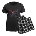 thumbnail image 5 of CafePress - French Bulldog Lover Women's Dark Pajamas - Women's Short Sleeve Print T-Shirt and Pants Dark Cotton Pajama Set, 5 of 7