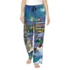 thumbnail image 1 of Balery Christmas Tree Pantalones de pijama para mujer, pijamas ultraligeros, pantalones de estar por casa-Large, 1 of 6