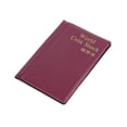 thumbnail image 1 of Cateissary Álbum de monedas con 120 bolsillos, tipo Interleaf, colección de sellos de billetes conmemorativos, colección de monedas, libros, Rojo, 1 of 6