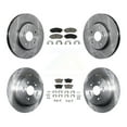 thumbnail image 1 of CMX Front Rear Disc Brake Rotors and Ceramic Pads Kit for Car Acura RDX K8C-101335, 1 of 11