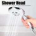 thumbnail image 4 of Cabezal de ducha de baño, cabezal de ducha de mano de alta presión para el hogar, ducha de baño con rendimiento finamente ajustado, 4 of 12