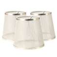 thumbnail image 2 of Toystoory Juego de 3 pantallas de lámpara gris, pantalla de tela de gasa transparente para iluminación de suelo de Iluminación novedosa Dorado Toystoory HA003677-01, 2 of 6