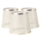thumbnail image 1 of Pantallas de lámpara de tela de gasa transparente para iluminación de luz de piso de mesa, dorado 3 piezas de Eigraketly HA003677-01, 1 of 7