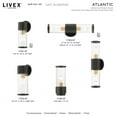 thumbnail image 5 of Livex Lighting - Atlantic - 2 Light Large Outdoor ADA Wall Lantern In, 5 of 13