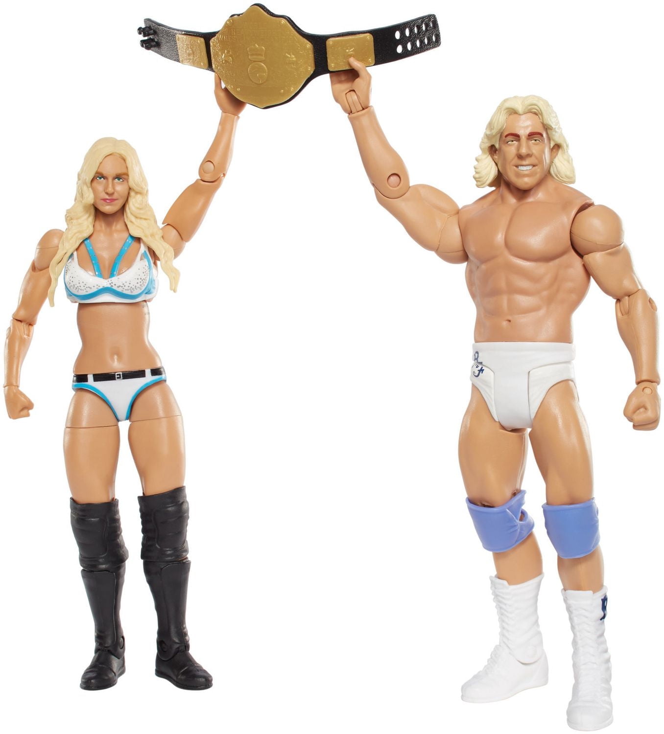 WWE Figure 2-Pack - Charlotte & Ric Flair