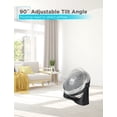 thumbnail image 2 of BLACK+DECKER Ventilador de piso de alta velocidad de 16 pulgadas, 2 of 5