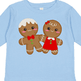 thumbnail image 4 of Inktastic Gingerbread Couple Boys or Girls Long Sleeve Toddler T-Shirt, 4 of 5