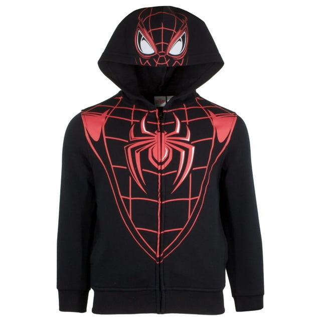 Sudadera con capucha para cosplay Marvel Avengers Boys Black Panther