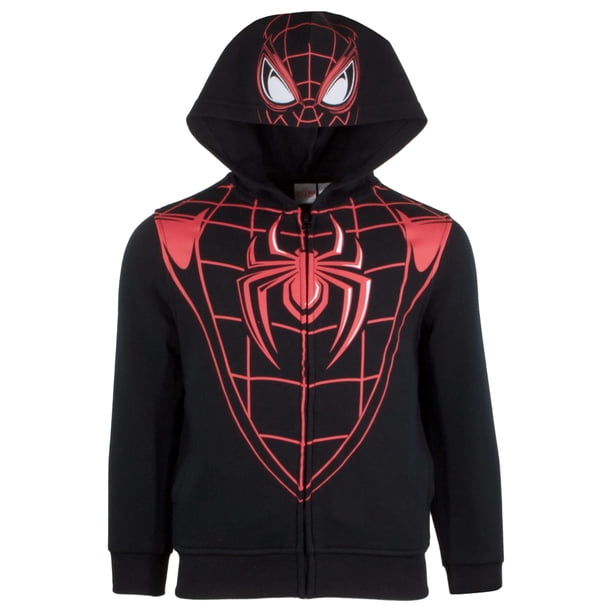 Sudadera con capucha para cosplay Marvel Avengers Boys Black Panther